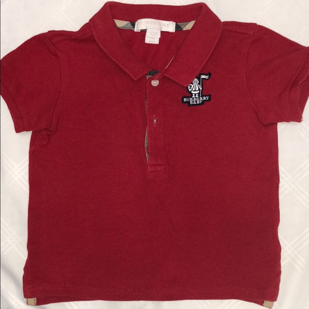 Burberry polo for toddler boy